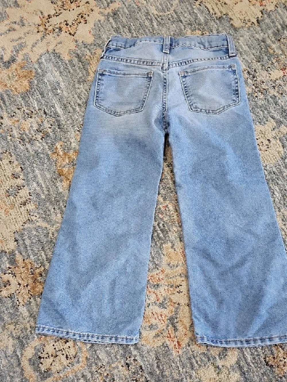 Old Navy Light Blue Kids Wide Leg Jeans